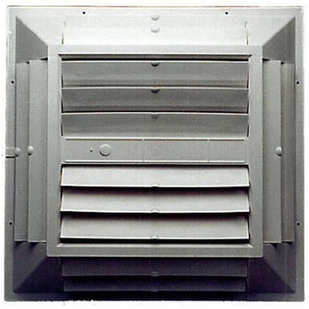 Dial Mfg Dial Mfg 7637 22.5 x 22.5 x 3.12 in. 6 Way Plastic Ceiling Grille 111617